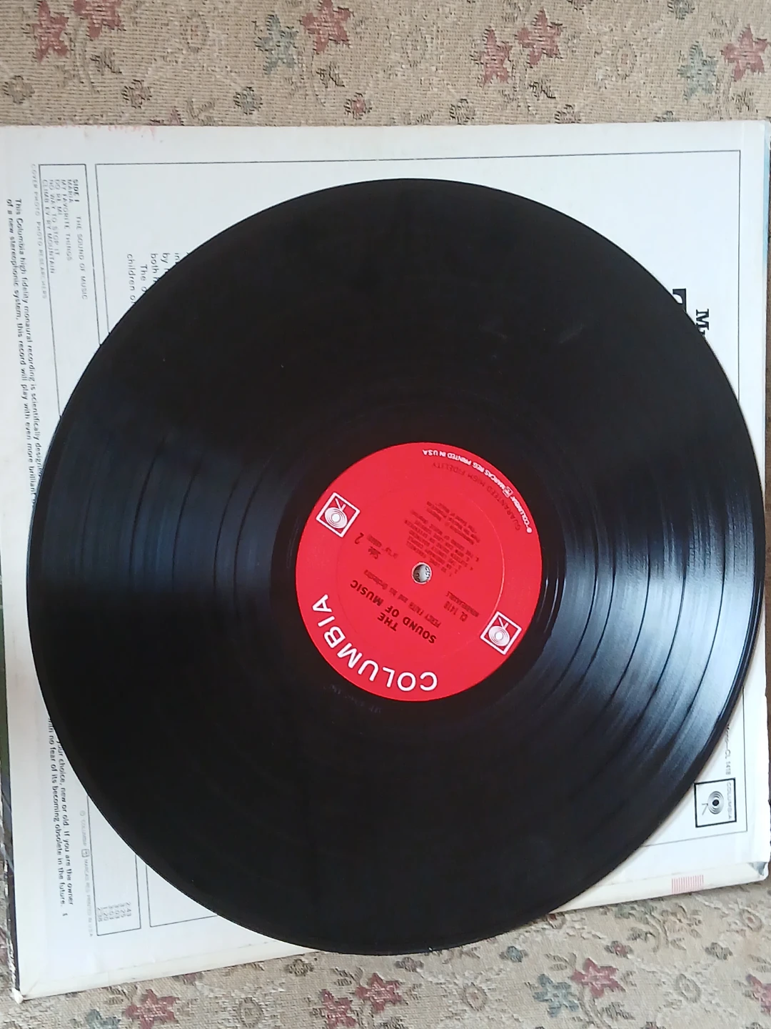 The Sound of Music Vinyl Record by Percy Faith & His Orchestra - photo 2