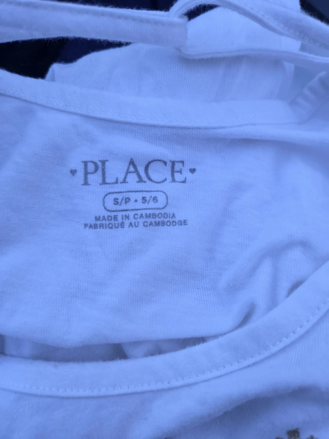 The Children's Place White Long Sleeve Shirt Girls S/P 5/6 - photo 4