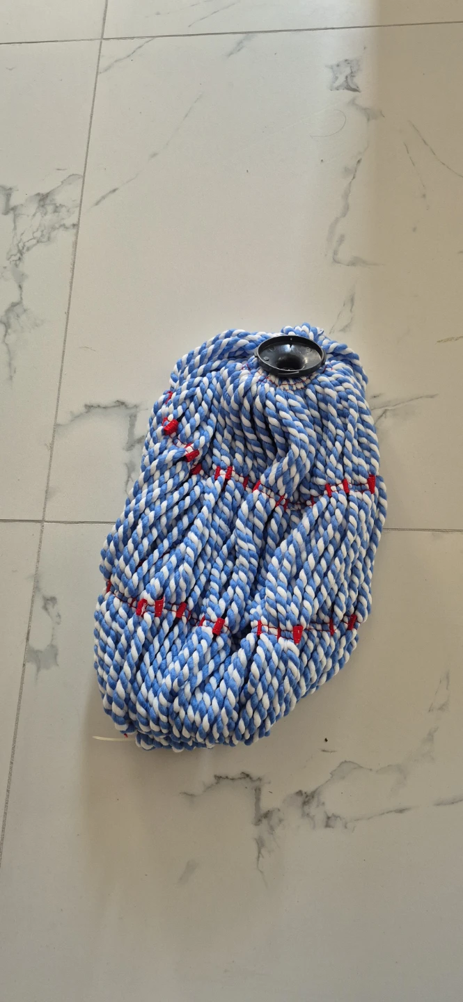 Blue and White Rope Mop Head Refill