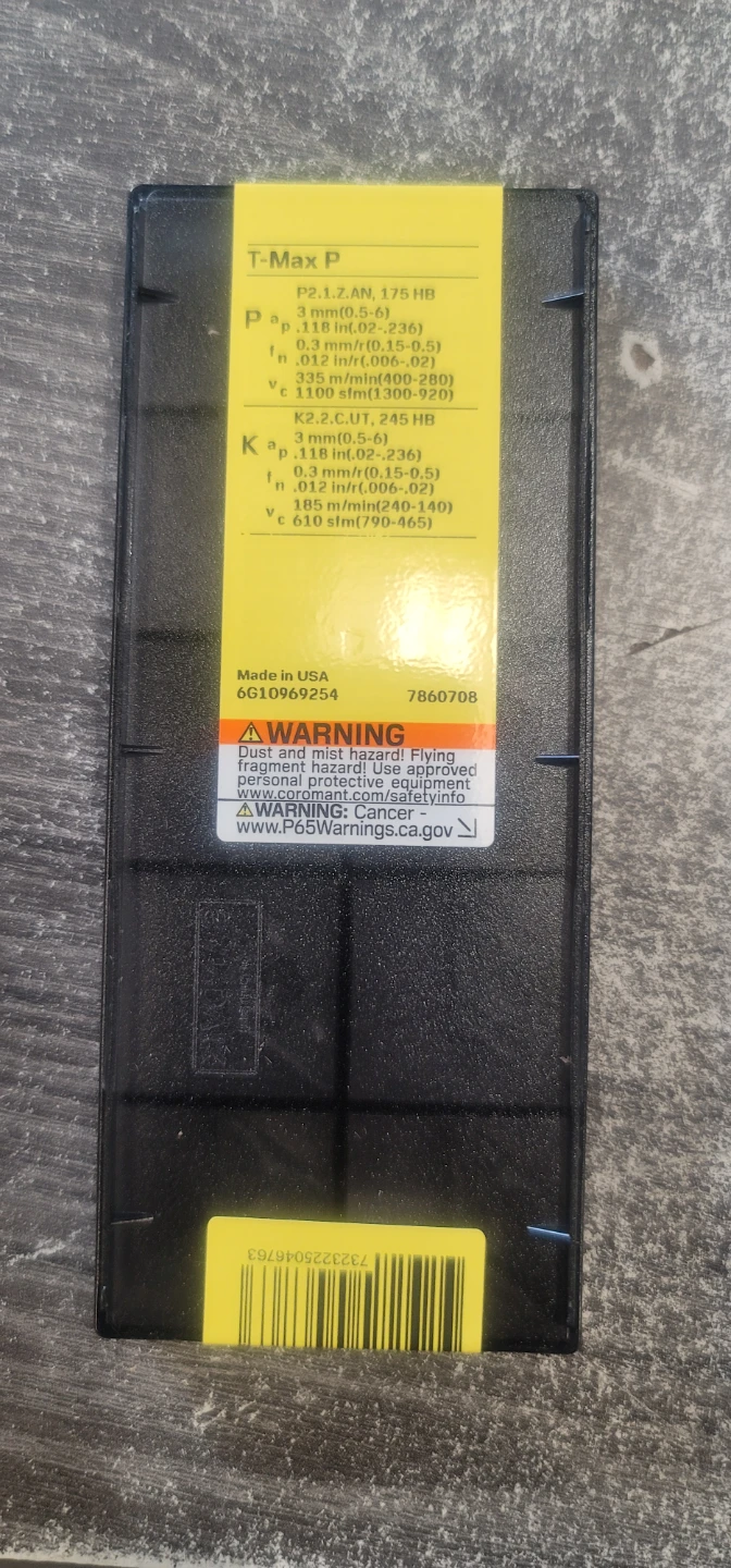 Sandvik Coromant Inserts,  DNMG- 150408-PM-4425 x10 - photo 2