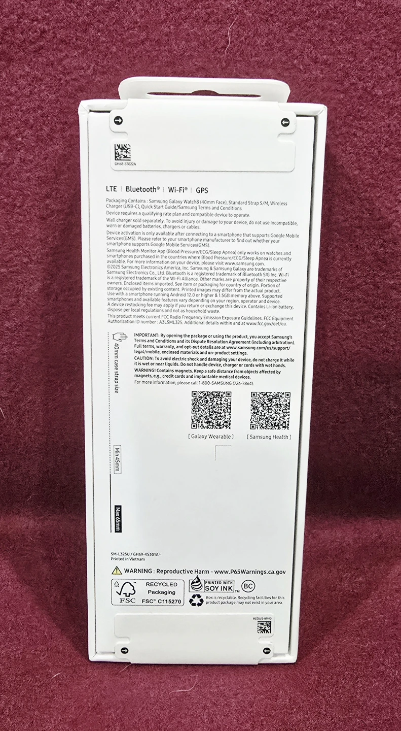 Samsung Galaxy Watch 8 [40mm LTE] - NEW! - photo 3