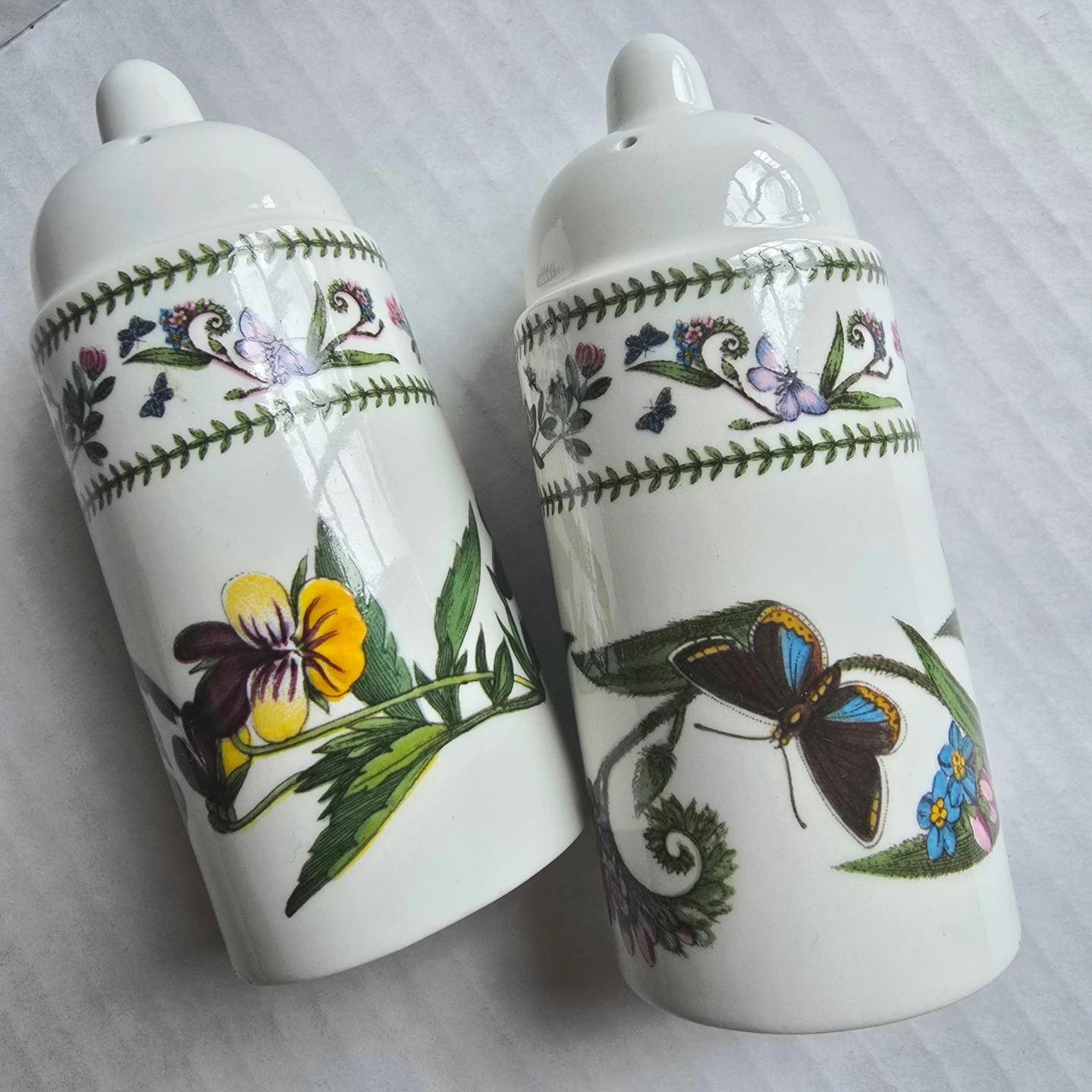 Portmeirion Botanic Garden Salt & Pepper Shakers - New Vintage