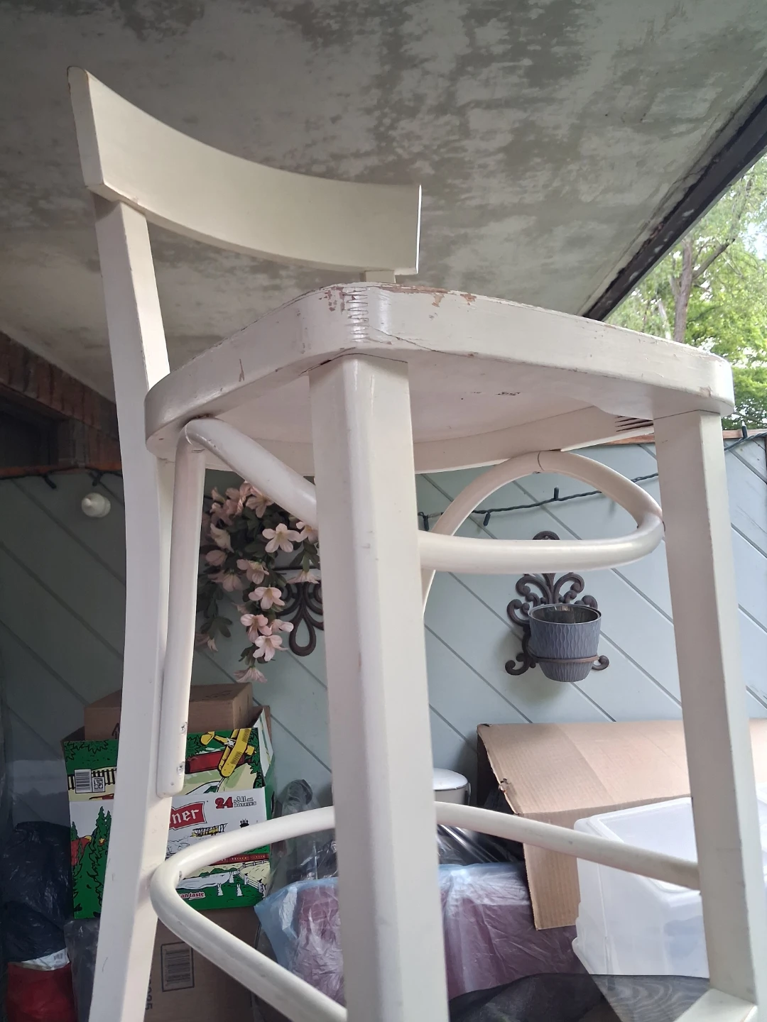 Solid Bentwood stool - photo 2