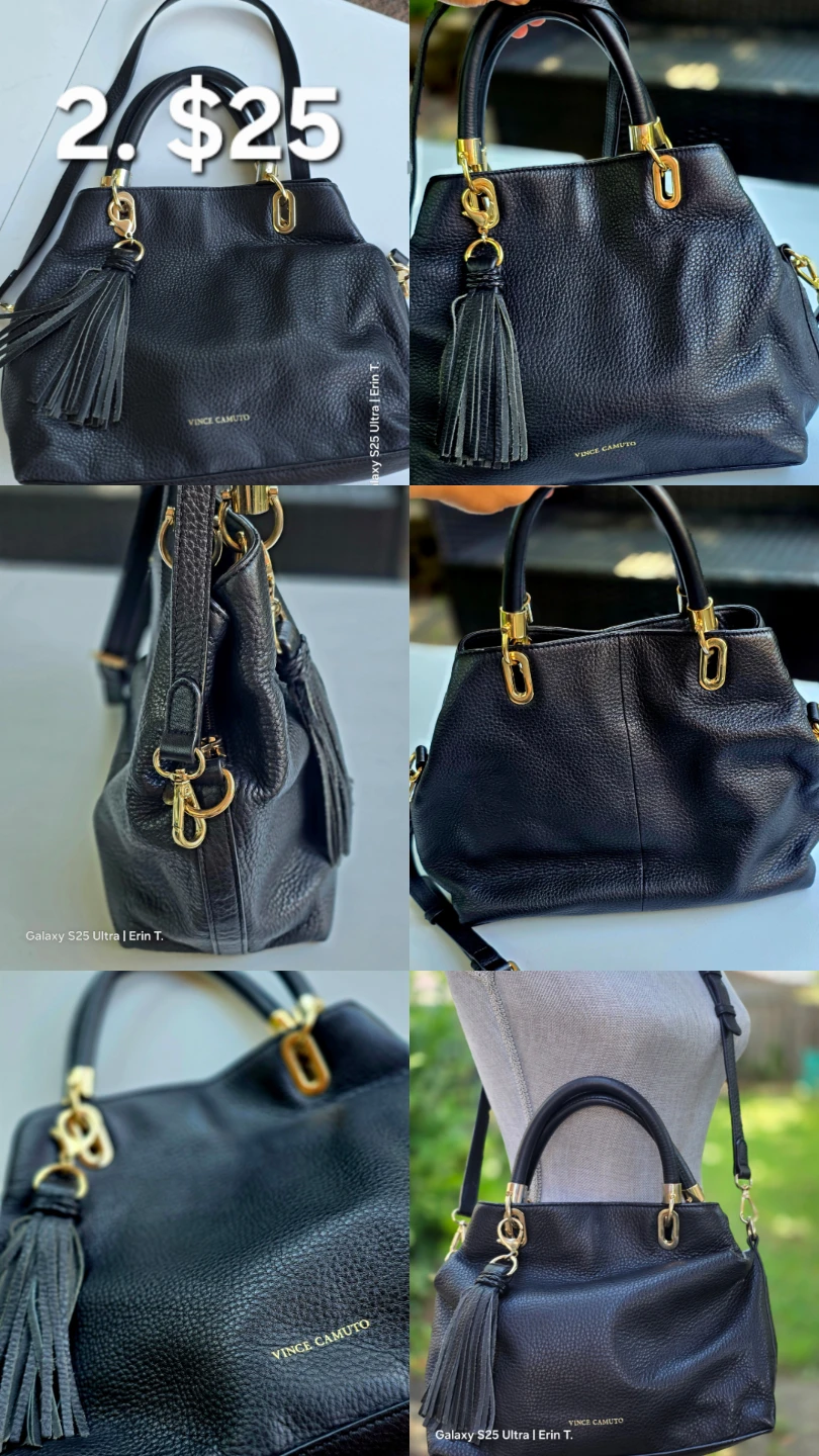 Assorted bags (Prices on top left corner)