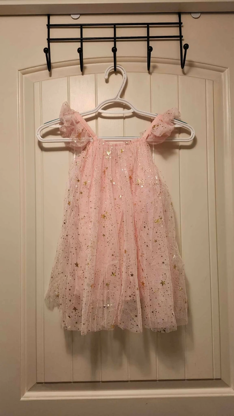 AGQT Pink Star Tulle Dress