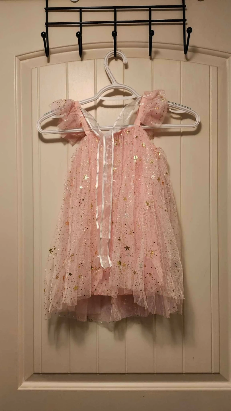 AGQT Pink Star Tulle Dress - photo 2