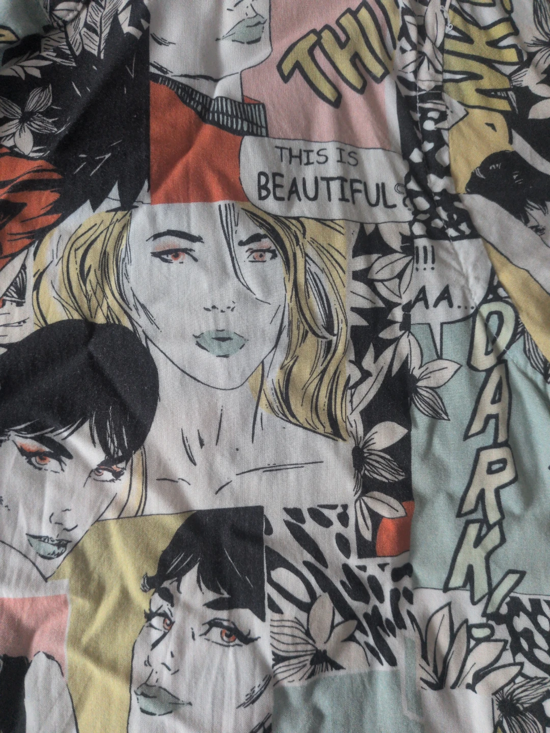 ZARA MAN Comic Print Relaxed Fit Short Sleeve Shirt - photo 3
