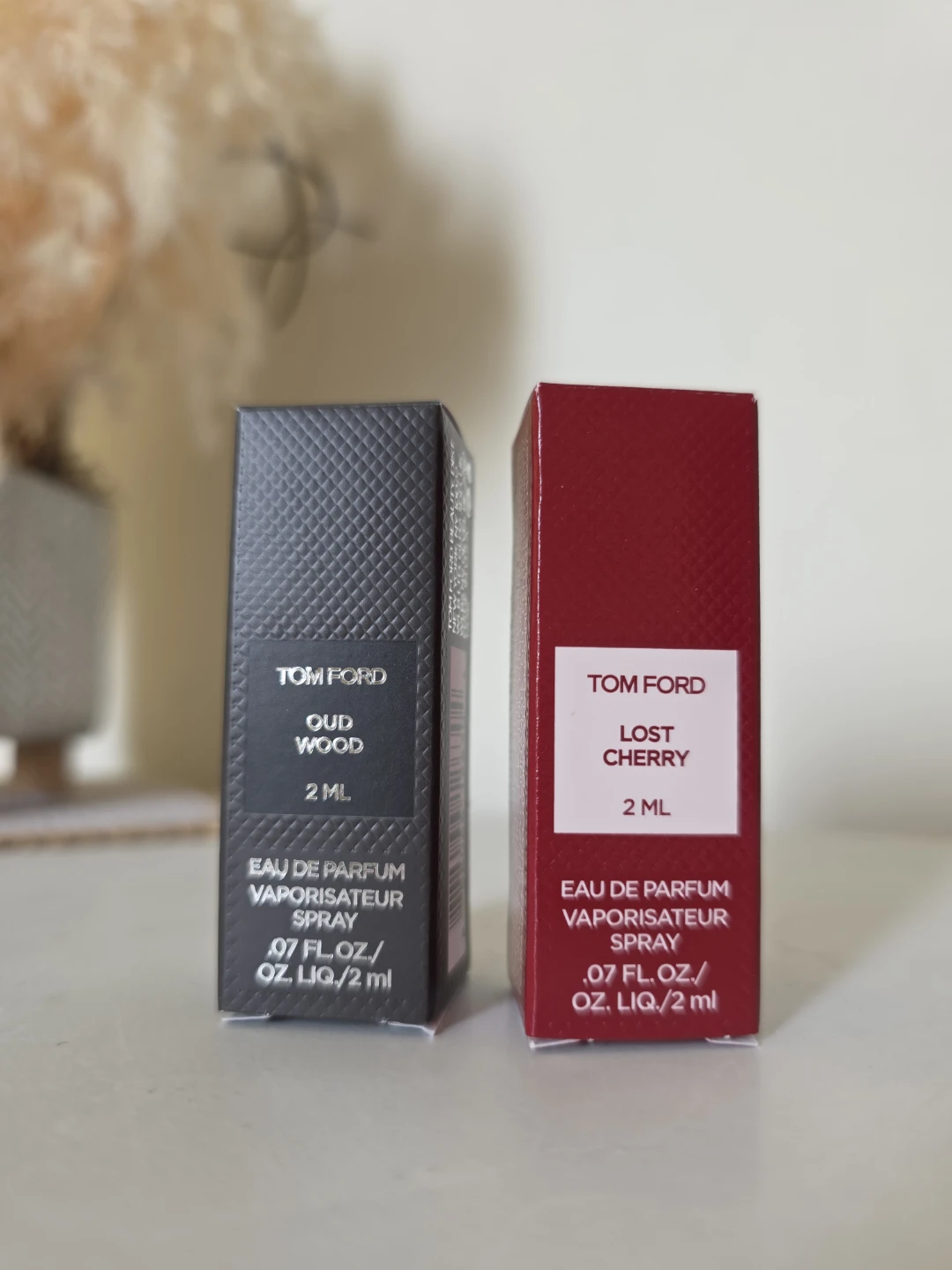 Tom Ford Oud Wood & Lost Cherry Perfume Samples