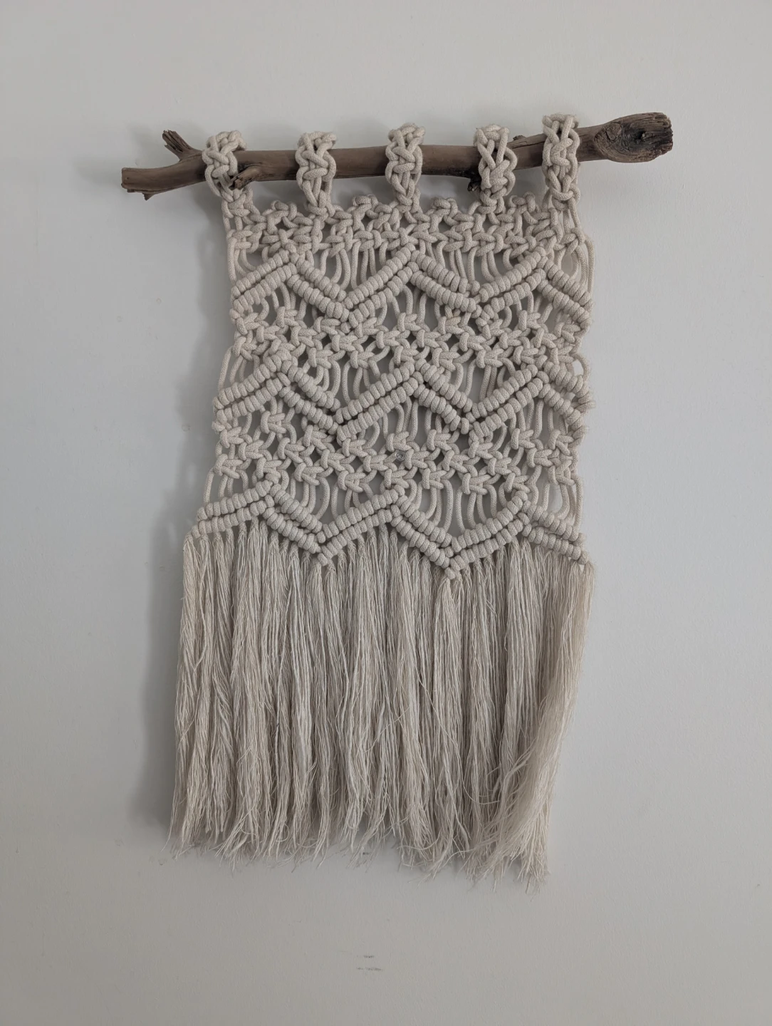 Handmade macrame wall decor