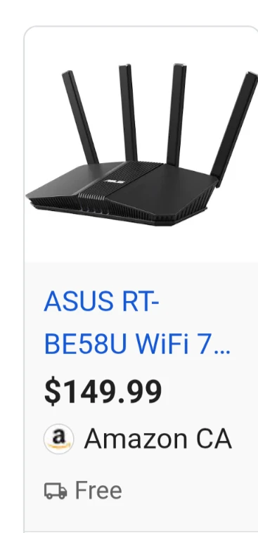 Asus RT-BE58U Router - photo 2