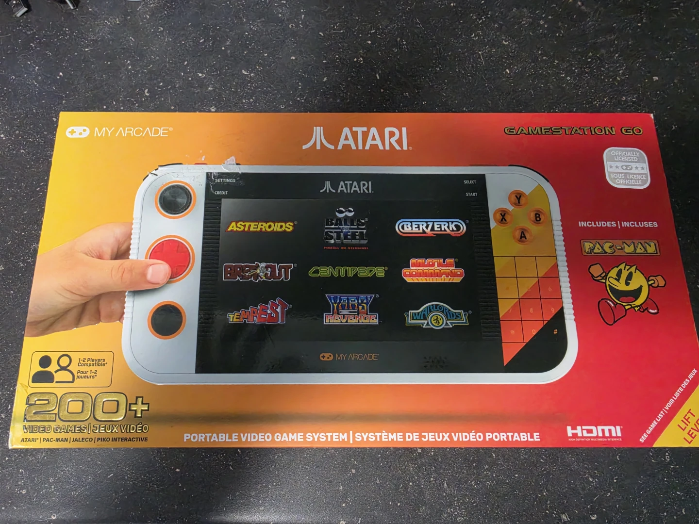My Arcade Atari Gamestation Go Portable Video Game System