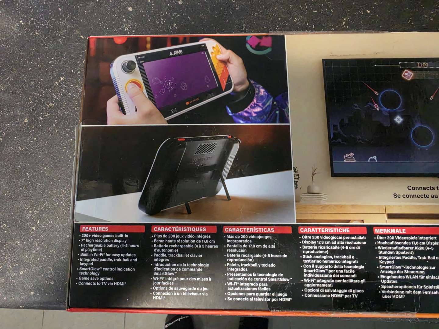My Arcade Atari Gamestation Go Portable Video Game System - photo 3