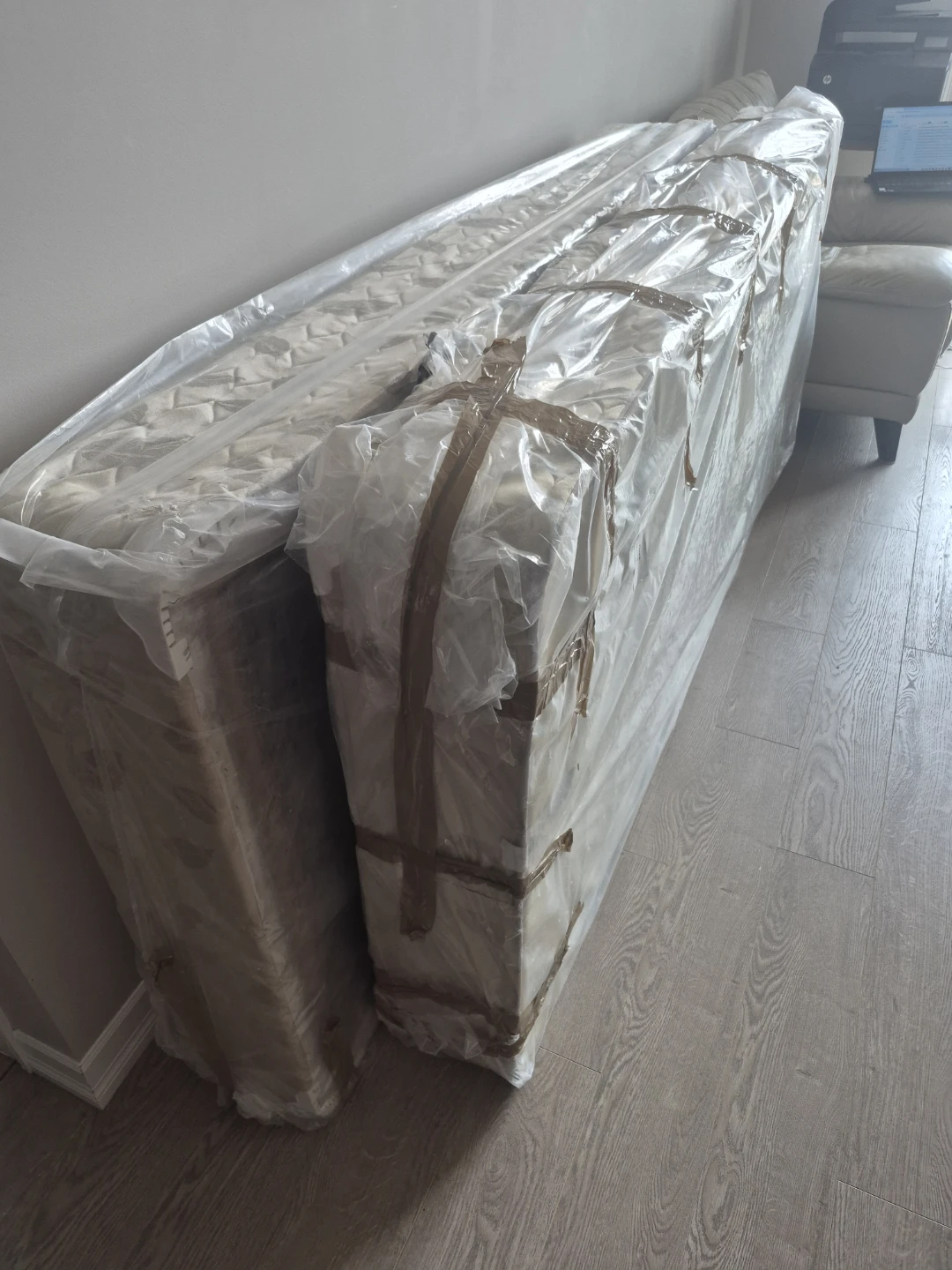 Two Twin Size Box Springs - photo 2