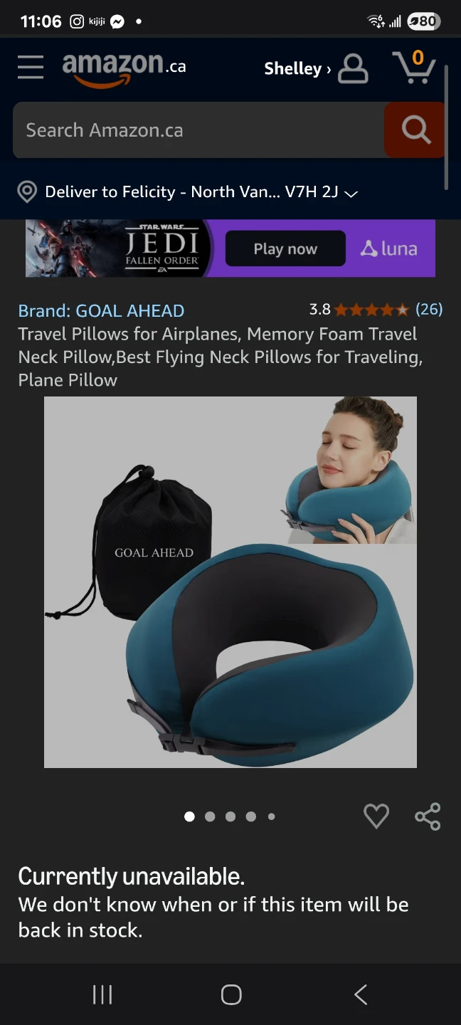 Travel Pillows for Airplanes brand new