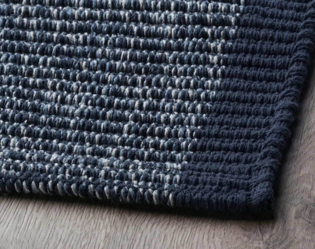 Blue Ikea Rug