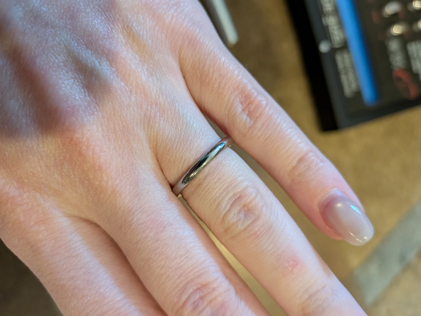 Size 5.5 Titanium Band Ring