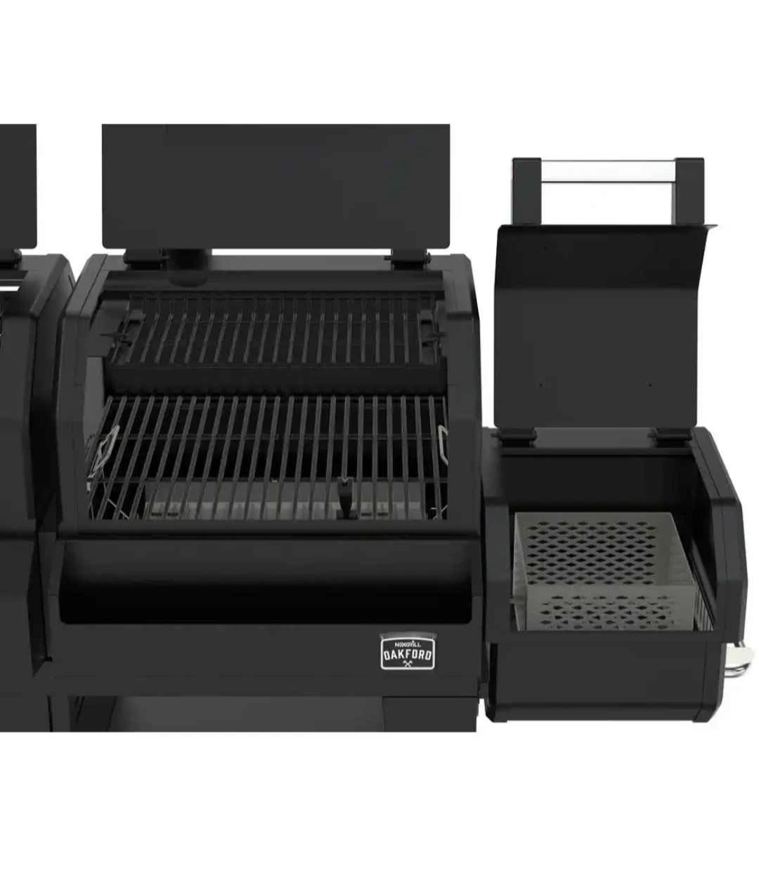 Oakford grill, 3-Burner Propane Gas and  offset charcoal smoker - photo 5