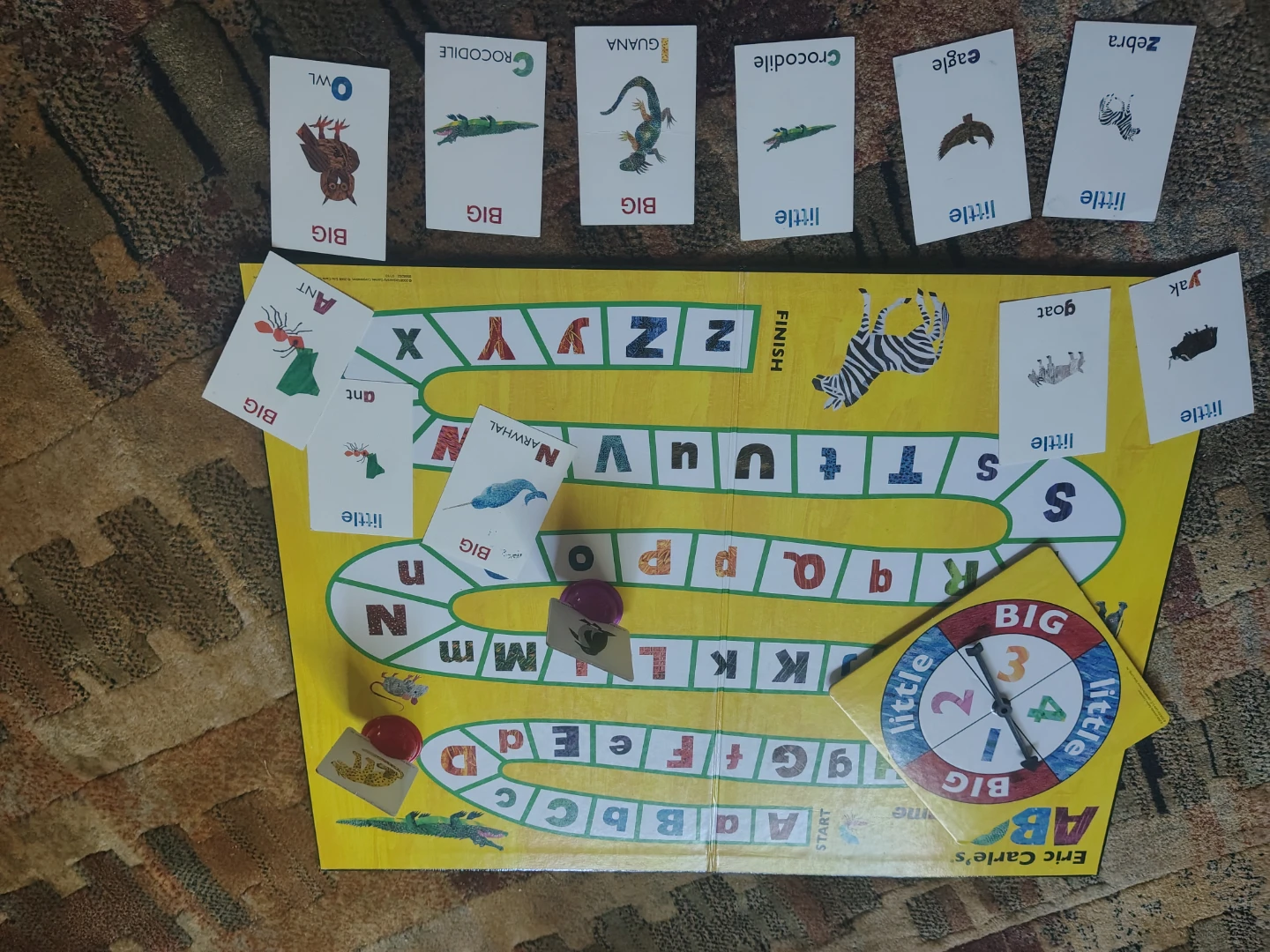 Eric Carle's ABC Game Board - photo 2