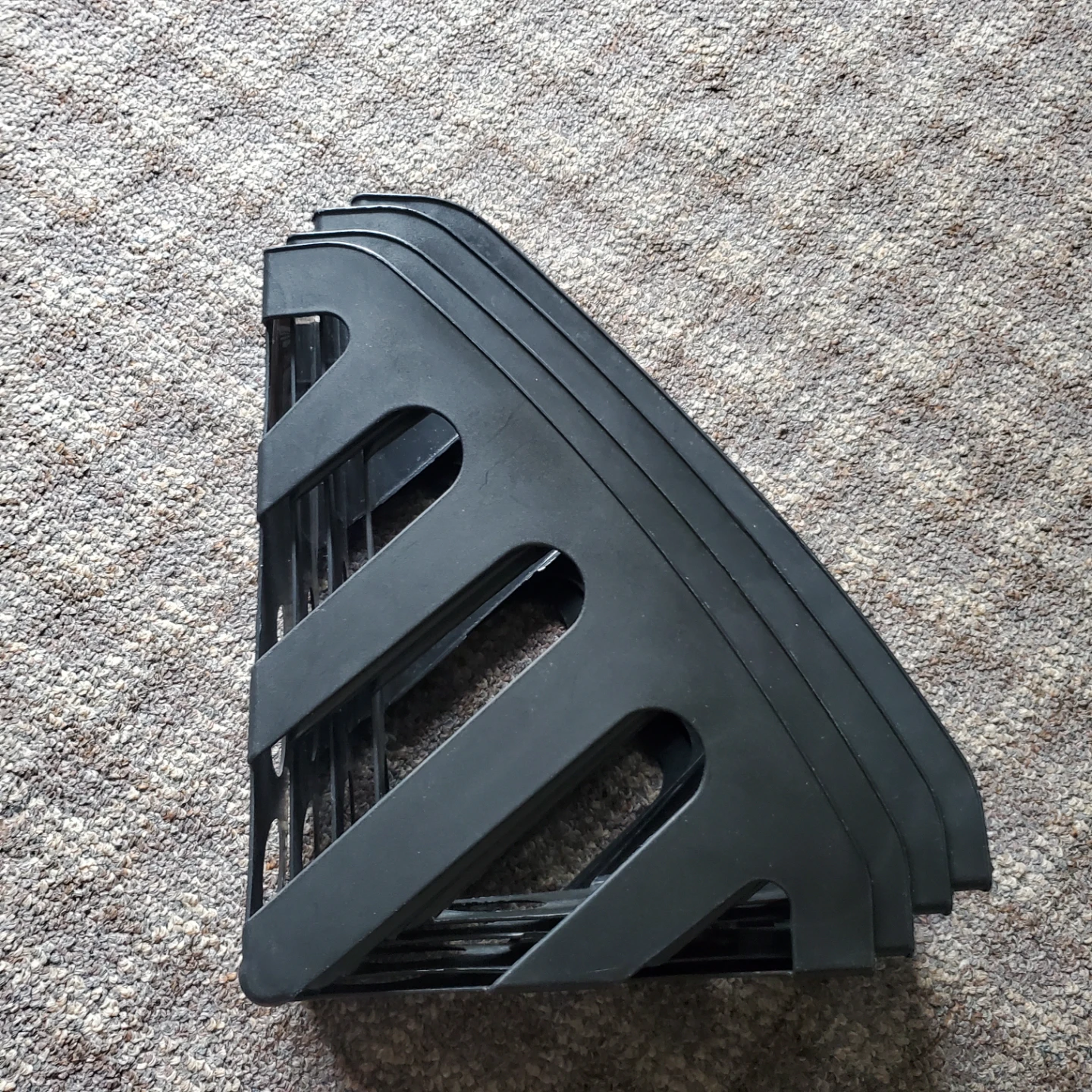 Black Magazine Holders (Set of 4)
