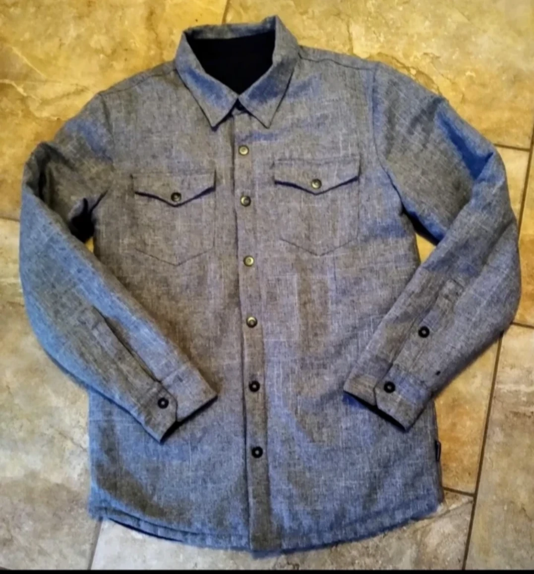 Men's Merrell Brand Insulated Shirt-Jacket - Reversible