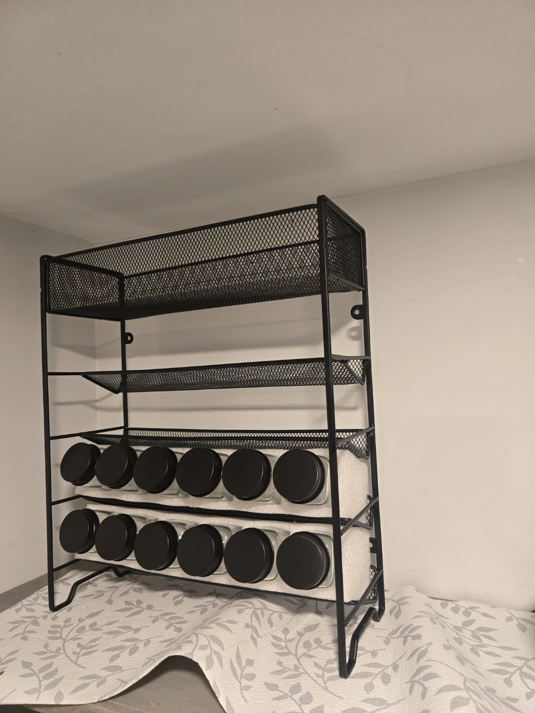 15-Jar Spice Rack Set