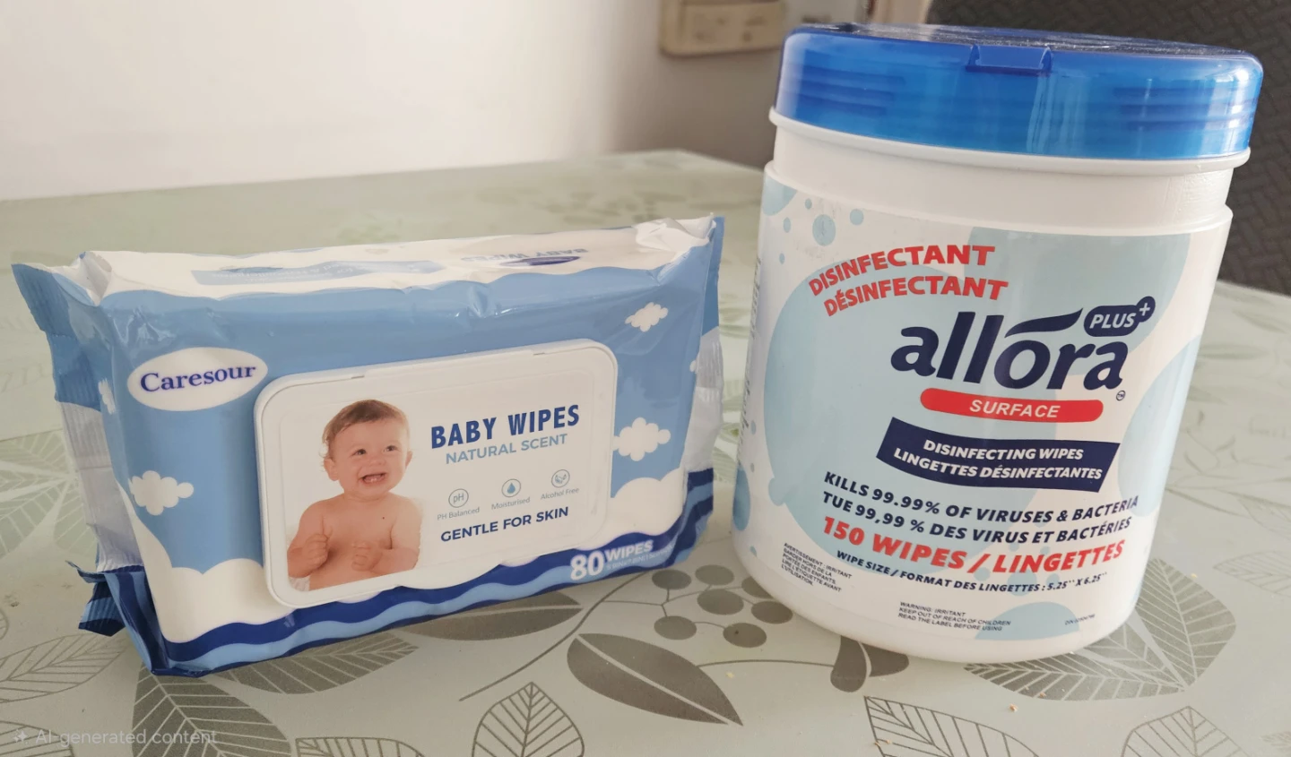 Disinfecting Wipes + Baby Wipes ✨️