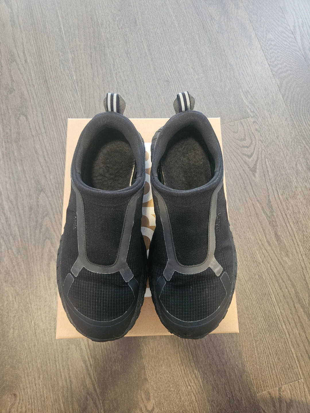 Norda Black Slip-On Running Shoes - photo 4