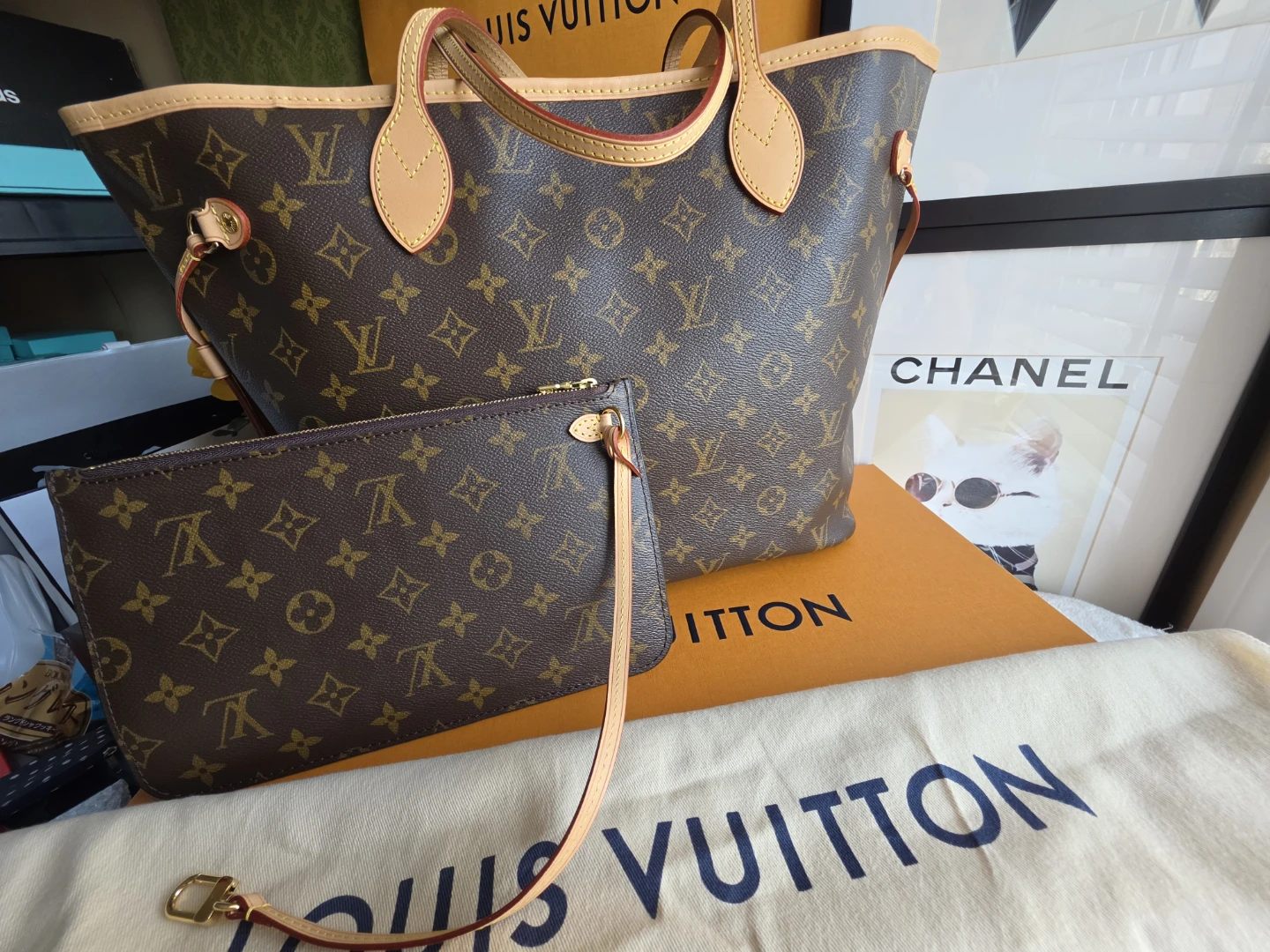 Neverfull MM monogram