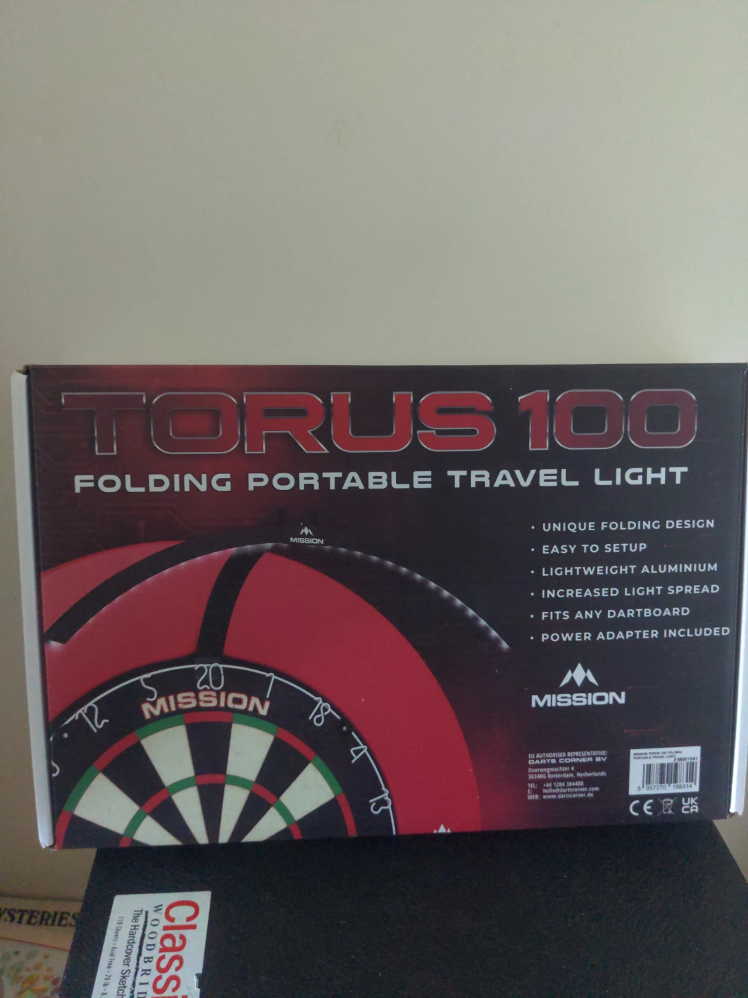 Mission Torus 100 Folding Portable Travel Light