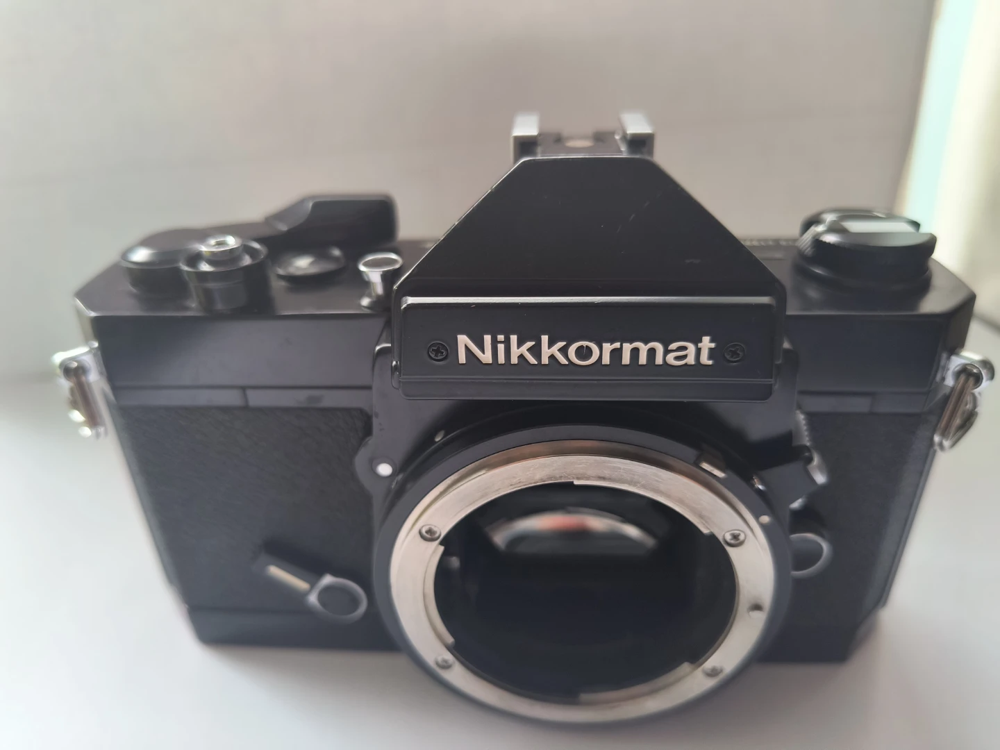 Nikkormat F3 35mm Film Camera 1970s - photo 2
