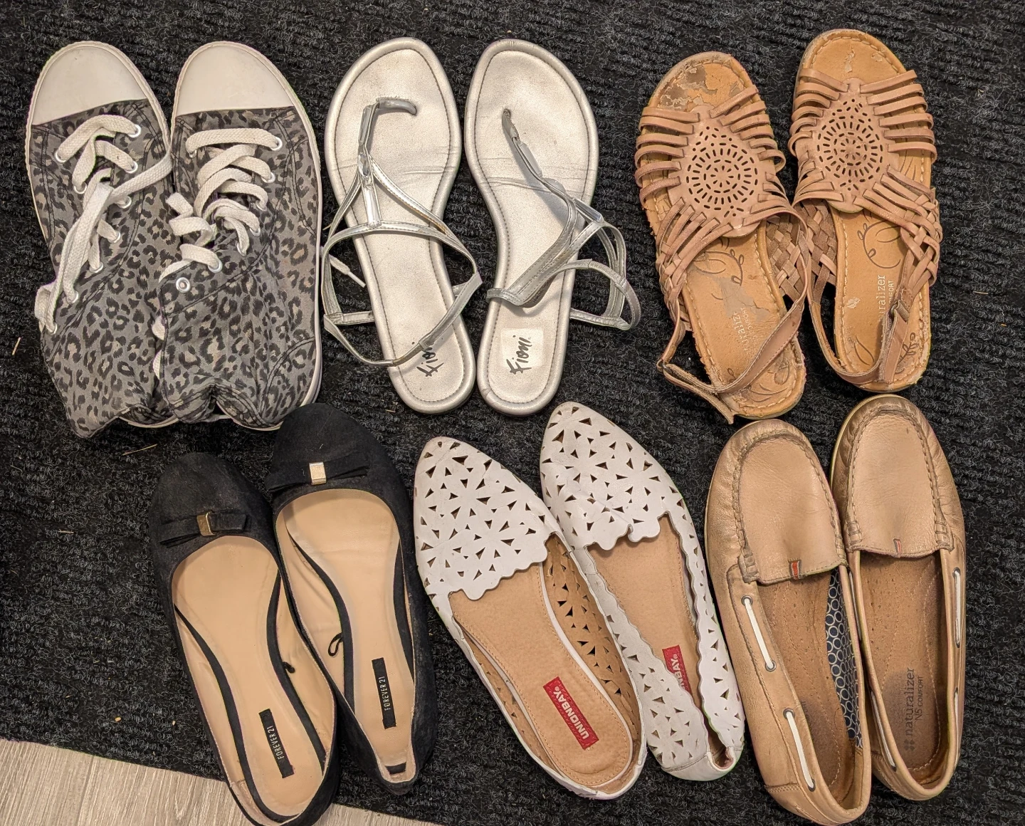 Assorted Women's Shoes - Flats, Sandals, Sneakers