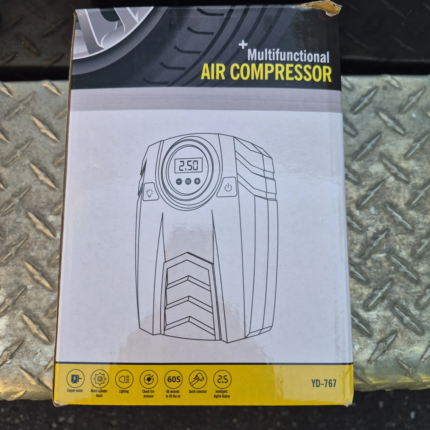 Piwaal Multifunctional Air Compressor with Digital Display - photo 2