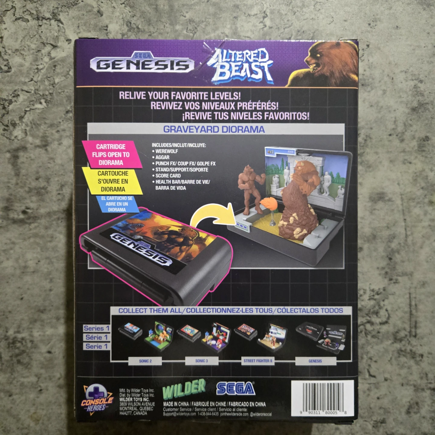 Sega Genesis Altered Beast Graveyard Diorama - photo 2