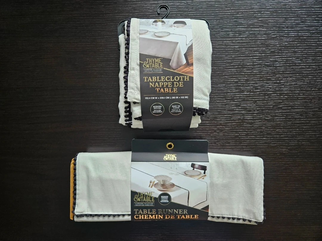 Tablecloth and Runner Set