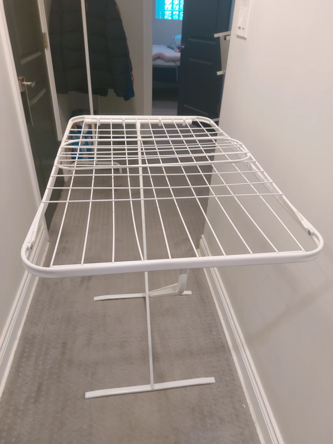 White Foldable Drying Rack - photo 5