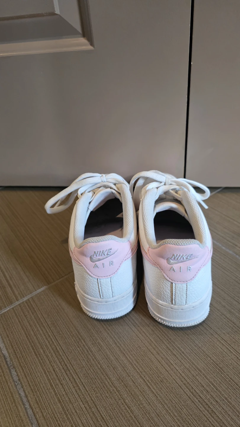 Nike Air Force 1 White/Pink Sneakers - photo 3