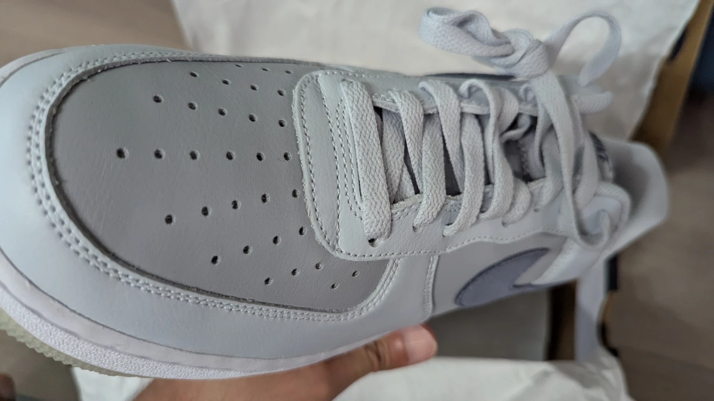Nike Air Force 1 Low Grey White Sneakers Men's US 10 - photo 5