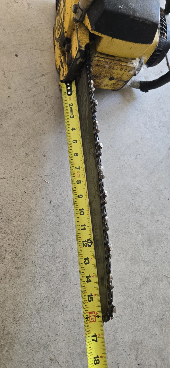 McCulloch Pro Mac 55 Chainsaw - photo 3