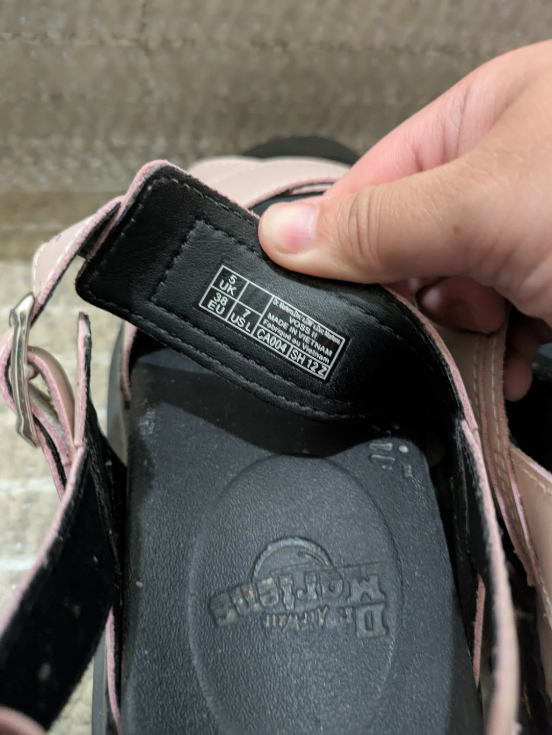 Dr. Martens Voss II Women's Sandals Size 7 Pink Gold - photo 4