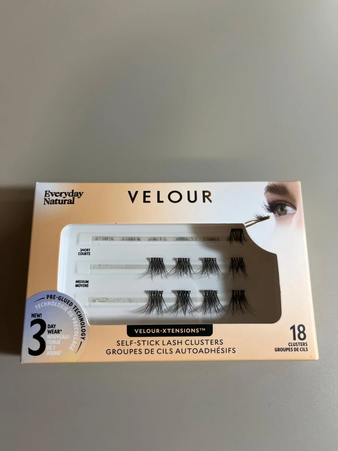 Velour Everyday Natural Self-Stick Lash Clusters