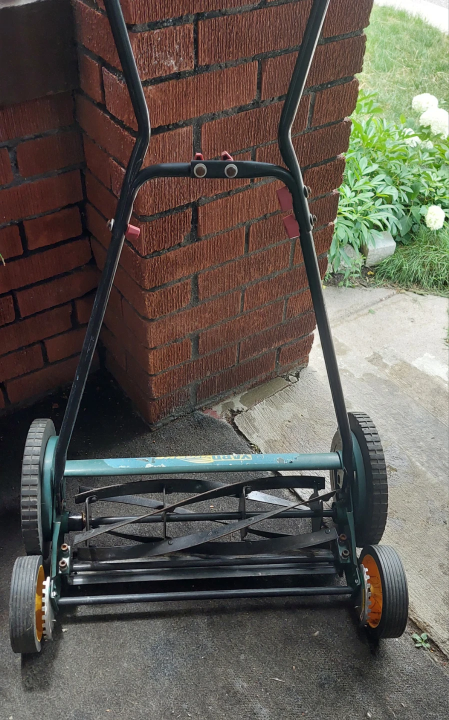 YardWorks Push Reel Mower