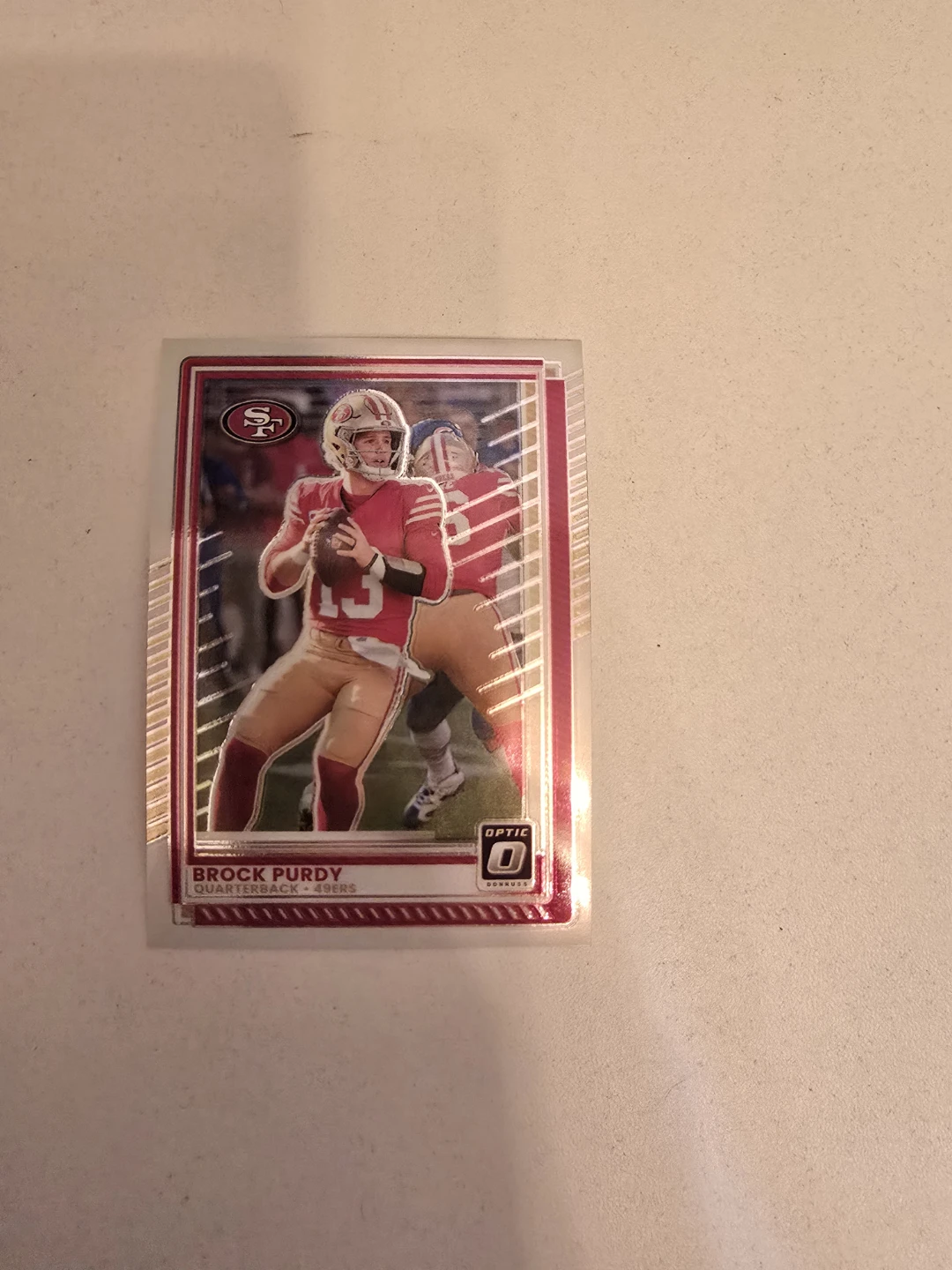 Brock Purdy 2023 Panini Donruss Optic Football Card - photo 3