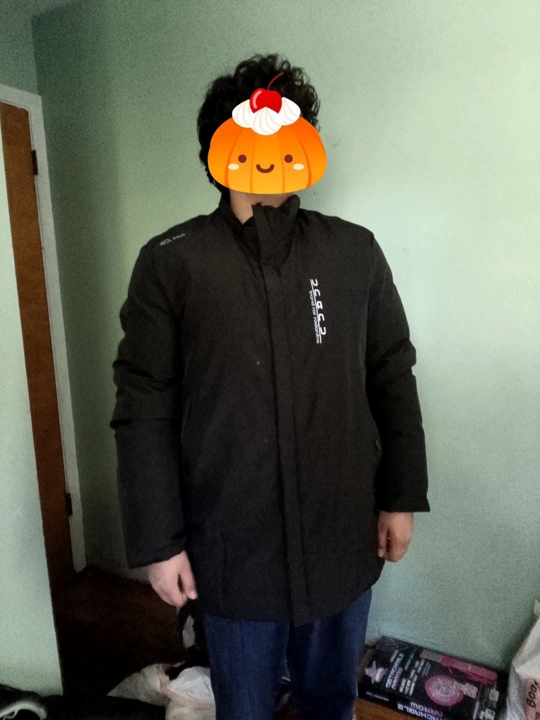 Men's Black Puffer Jacket
