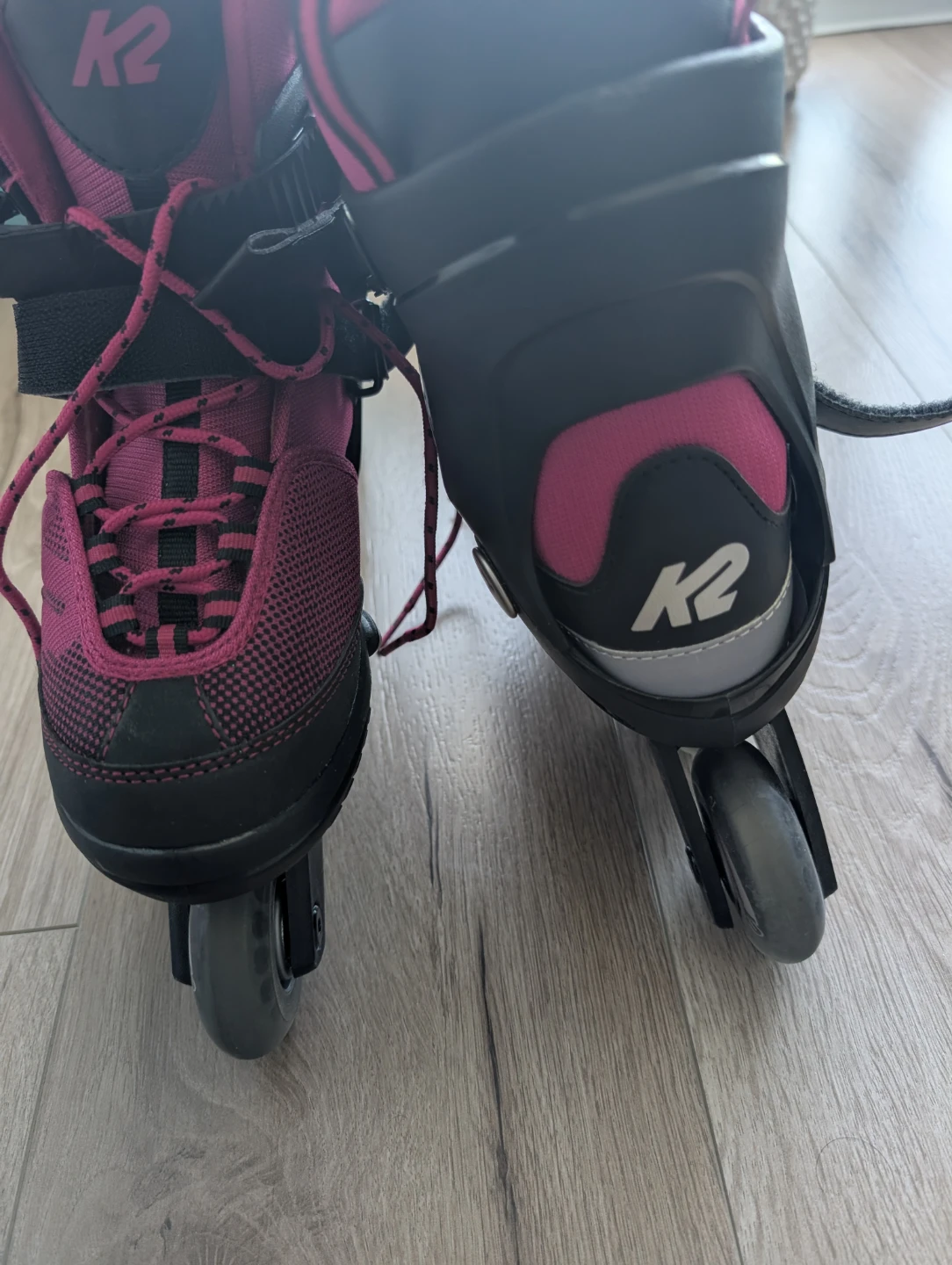 K2 Marlee Inline Skates Pink Black Adjustable