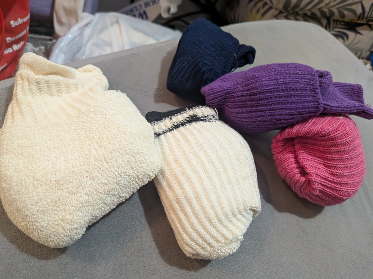 Lot of 5 Pairs Cozy Socks