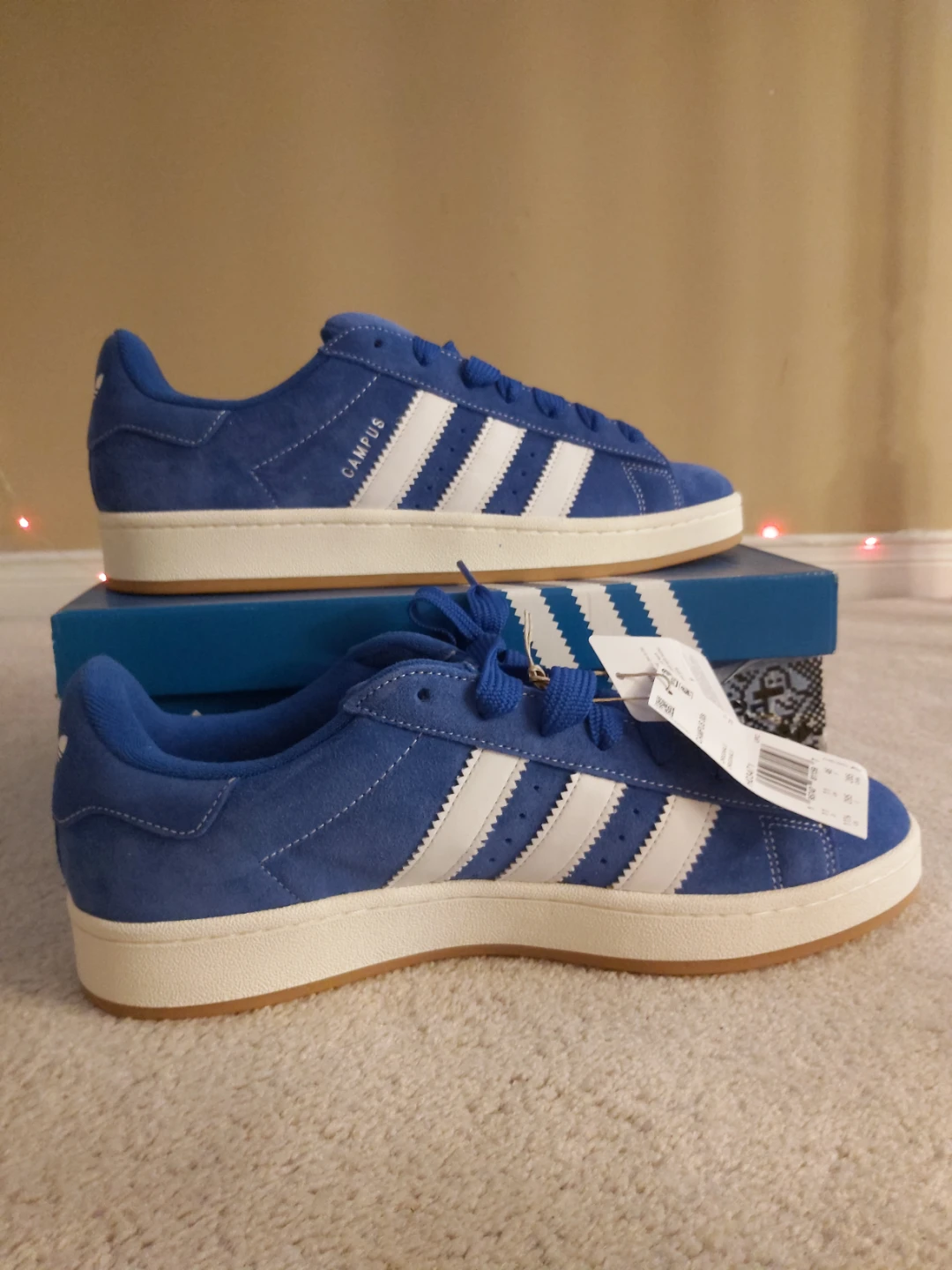 NEW 11.5 Adidas Campus 00s Blue Suede Sneakers Size 11 - photo 2