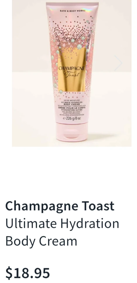 Brand New - Bath and Bodyworks Champagne Toast set - photo 3