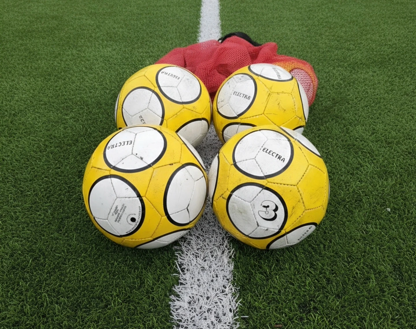 Electra Soccer Balls (Set of 4) Size 3