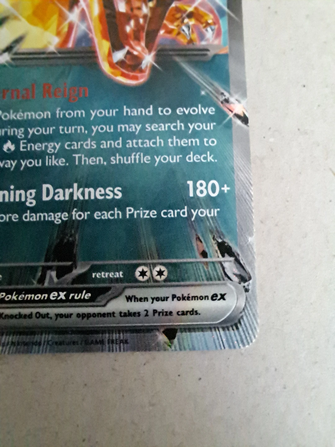 Pokemon Paldean Fates Charizard EX 54 - photo 3