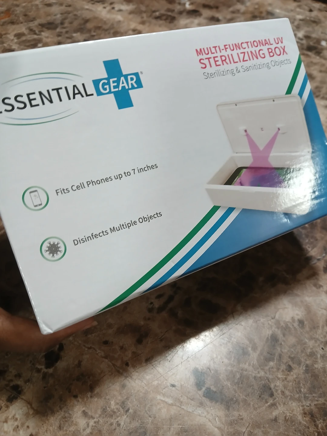 Essential Gear Multi-Functional UV Sterilizing Box